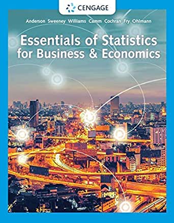 statistics for business & economics anderson